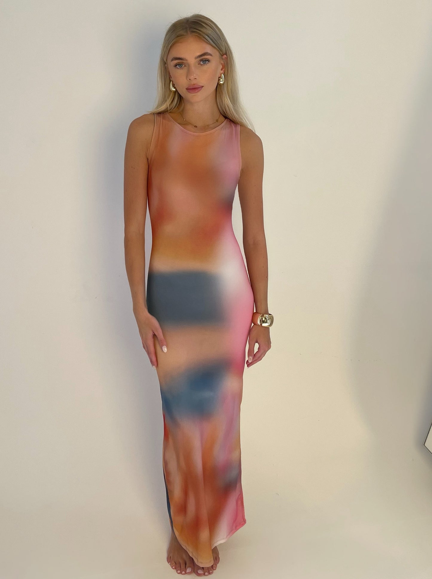 Maxi ‘See you at Sunset’ Ombré Dress