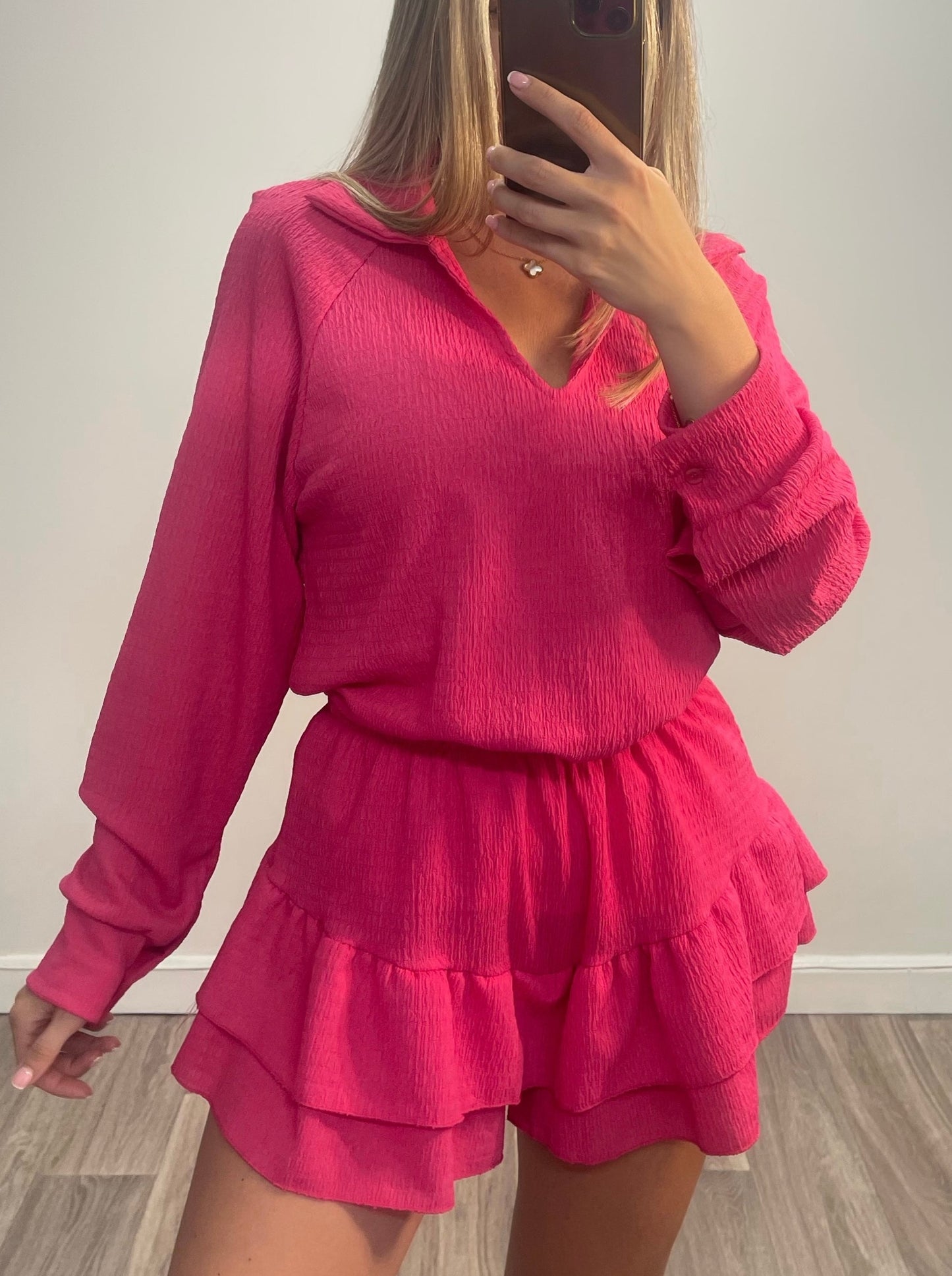 ‘Sorrento’ Co Ord Fuscia Pink