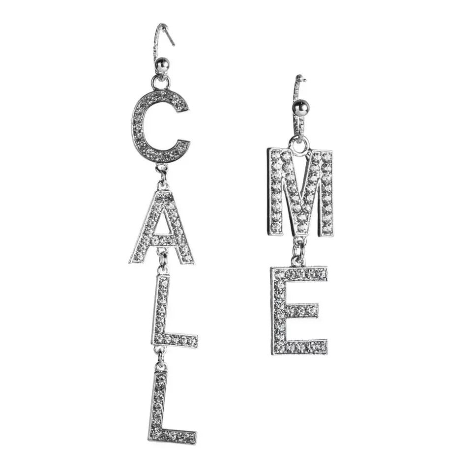 'Call Me' Drop Earrings
