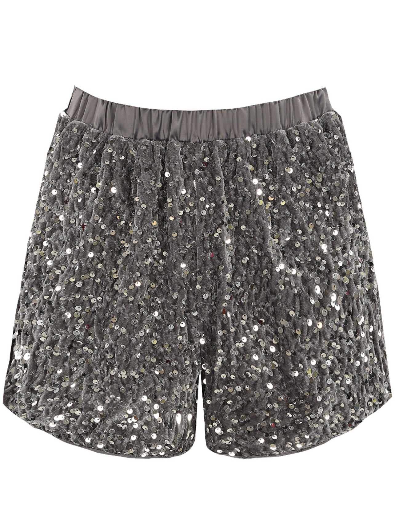 Silver deals sequin shorts